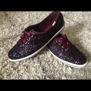 Kate spade glitter keds
